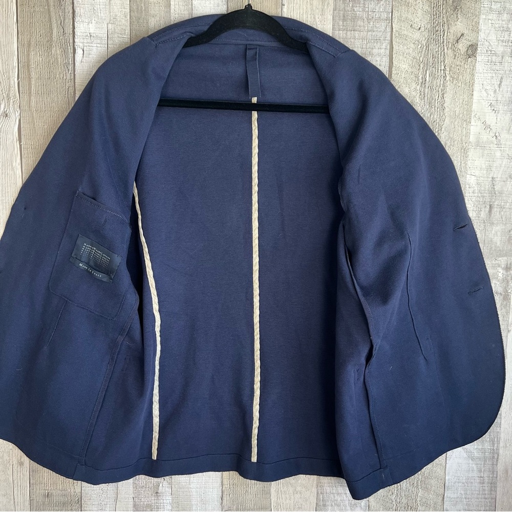 Harris Wharf London Men
Unconstructed Stretch Piquet Navy
Blazer Cotton Size 40 - Picture 2 of 7
